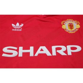 Retro Manchester United 1986/88 Home Jersey - Image 4