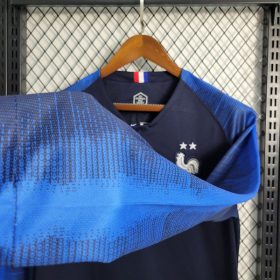Retro France 2018/19 Home Long Sleeve Jersey - Image 3
