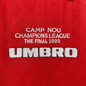 Retro Manchester United 1999 Home Champion League Final Jersey - Image 6