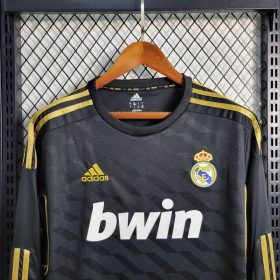 Retro Real Madrid 2011/12 Away Long Sleeve Jersey - Image 2