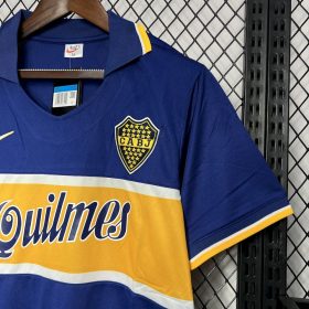 Retro Boca Juniors 1996/97 Home Jersey - Image 3