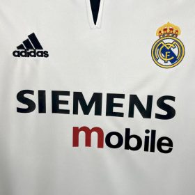 Retro Real Madrid 2003/04 Home Jersey - Image 4