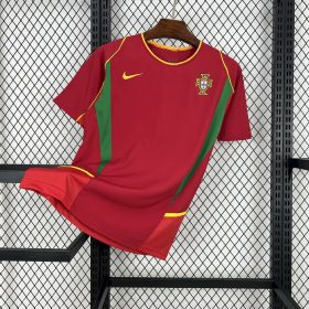 Retro Portugal 2002 Home Jersey