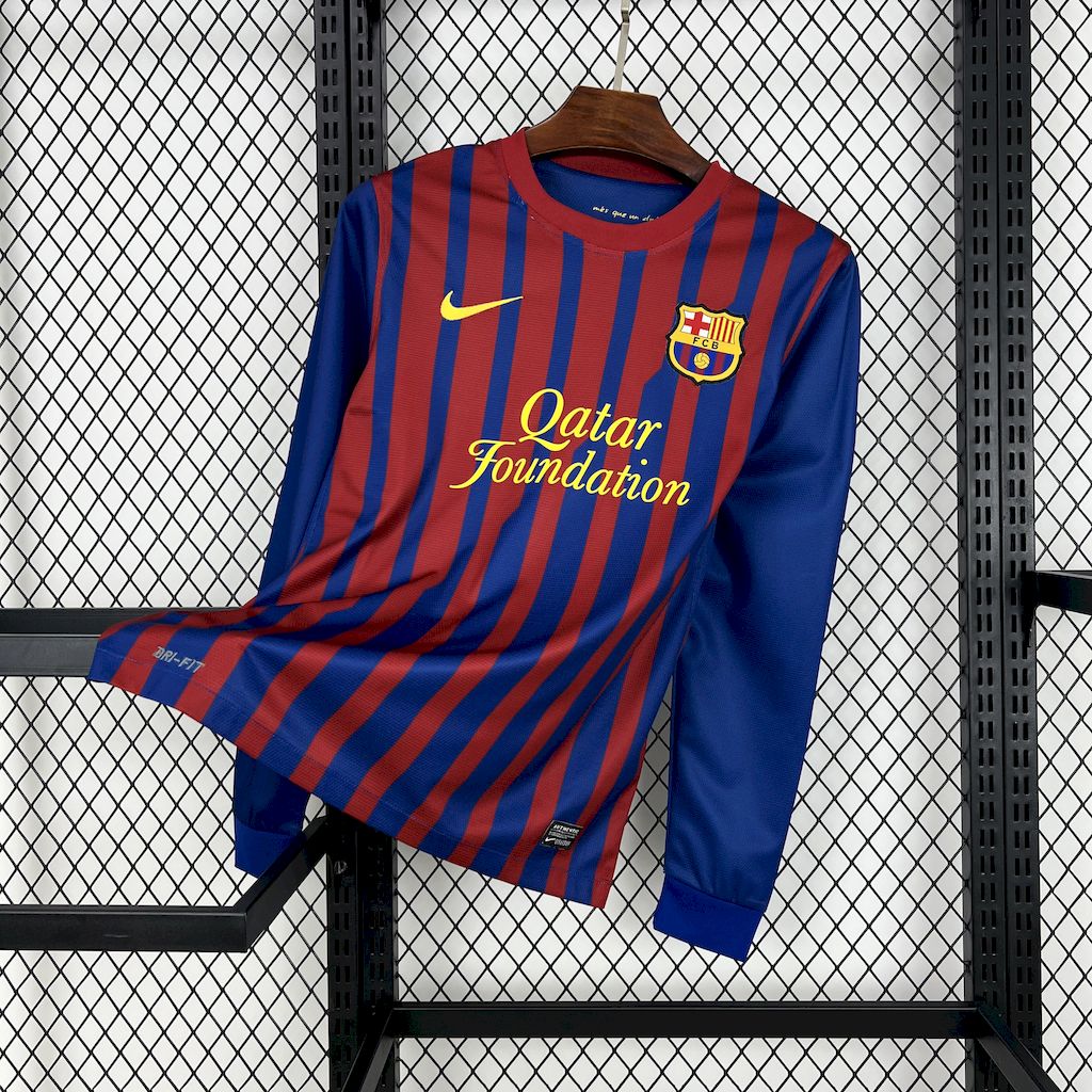 2024112514033357.jpg Retro Barcelona 2011/12 Home Long Sleeve Jersey - Image 1