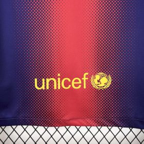 Retro Barcelona 2012/13 Home Long Sleeve Jersey - Image 9