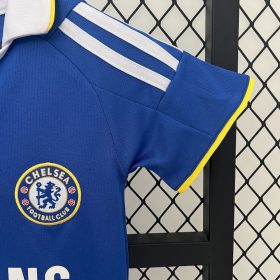 Retro Chelsea 08/09 Champions League Home Kids Kit - Image 7
