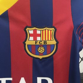 Retro Barcelona 2013/14 Home Kids Kit - Image 6