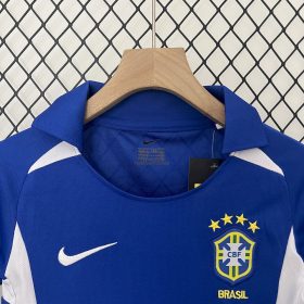 Retro Brazil 2002 away Kids Kit - Image 6