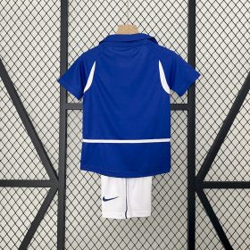 Retro Brazil 2002 away Kids Kit - Image 2