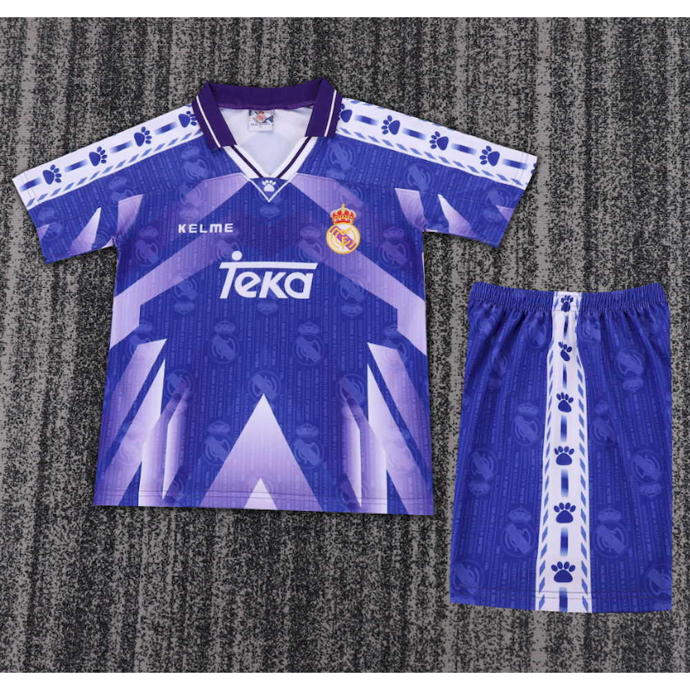 2025051116515091.png Retro Real Madrid 1996/97 Away Kids Kit - Image 1