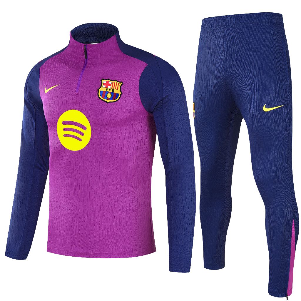 2025092513163680.jpg Mens Barcelona 2025/26 Half-Zip Sweater+Pant 14001 - Image 1