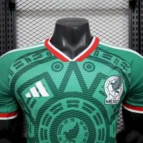 Mens Mexico 2026 World Cup Home Jersey Player Version - Image 10
