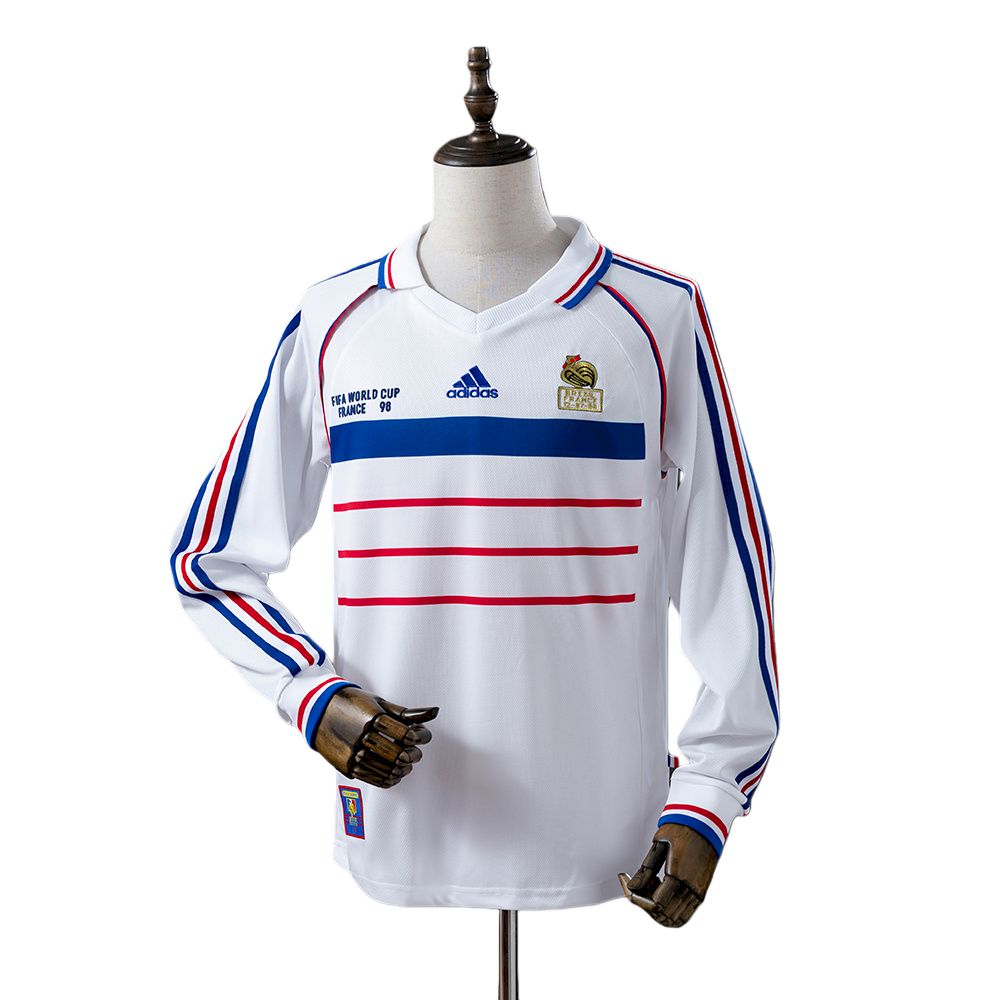 2025112021573778.jpg Retro France 1998 Away Long Sleeve Jersey - Image 1