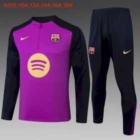 Kids Barcelona 2025/26 Half-Zip Sweater+Pant 815
