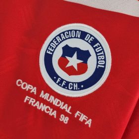 Retro Chile 1998 Home Long Sleeve Jersey - Image 4
