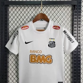 Retro Santos 2011/12 Home Kids Kit - Image 2