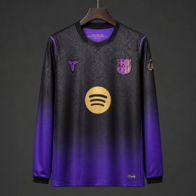 Mens Barcelona 2026/27 Away Long Sleeve Jersey