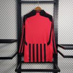 Retro AC Milan 2007/08 Home Long Sleeve Jersey - Image 2