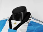 Retro Argentina 1998 World Cup Home Jersey - Image 4