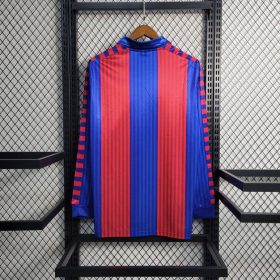 Retro Barcelona 1991/92 Home Long Sleeve Jersey - Image 3