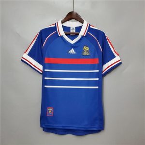 Retro France 1998 World Cup Home Jersey