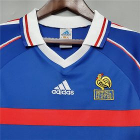 Retro France 1998 World Cup Home Jersey - Image 2