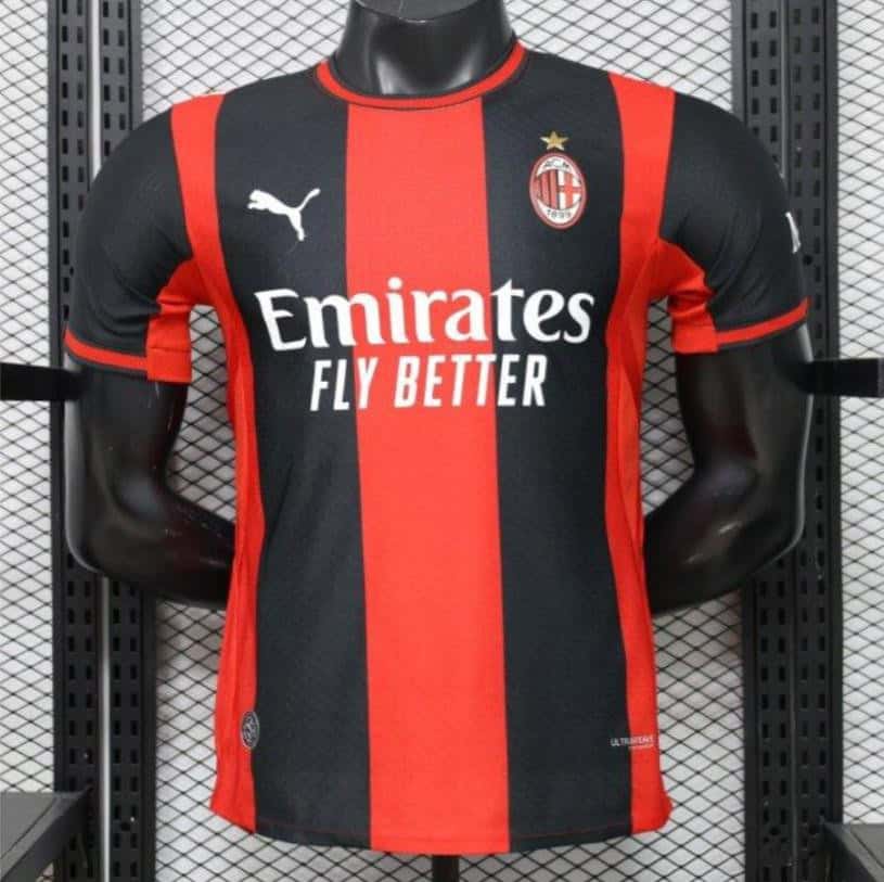 ScreenShot_2026-05-12_220444_760 Mens AC Milan 2026/27 Home Jersey Player Version - Image 1