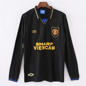 Retro Manchester United 1993/95 Away Long Sleeve Jersey