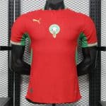 Mens Morocco 2026 World Cup Home Jersey Player Version