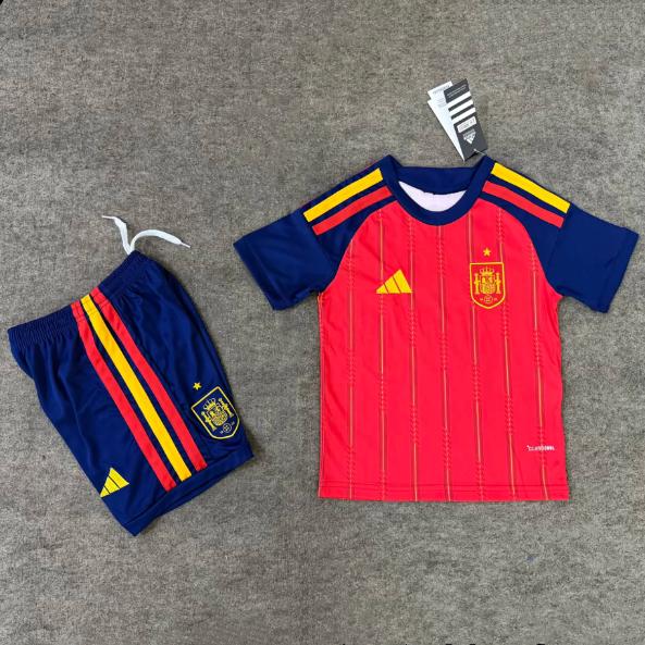 ScreenShot_2026-06-01_205245_755 Kids Spain 2026 World Cup Home Kit - Image 1