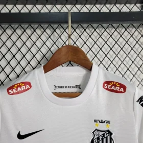 Retro Santos 2011/12 Home Kids Kit - Image 3