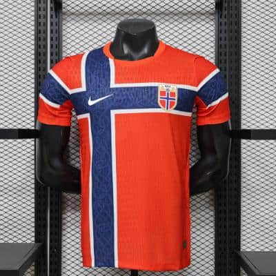 32b343f2 Norway 2026 Home Mens Jersey Player Version - Image 1