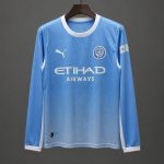 Manchester City 2026/27 Home Long Sleeve Mens Jersey