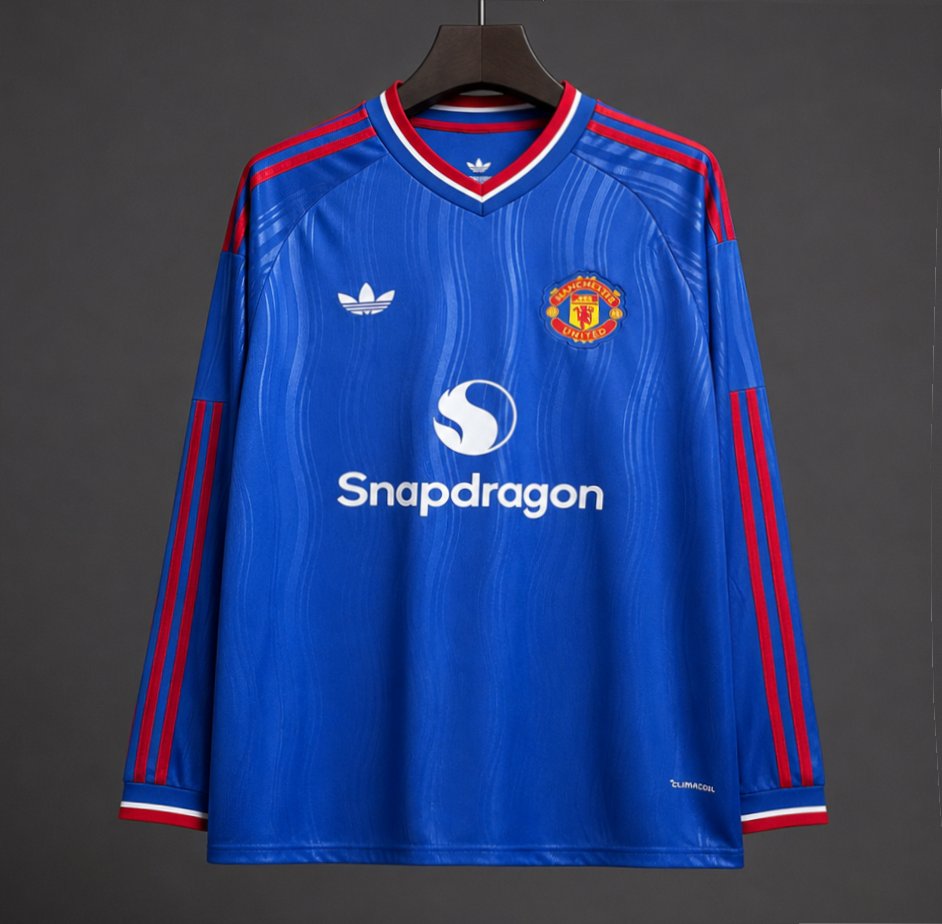 106c34100bbffd34acab52c5 Manchester United 2026/27 Away Long Sleeve Mens Jersey - Image 1