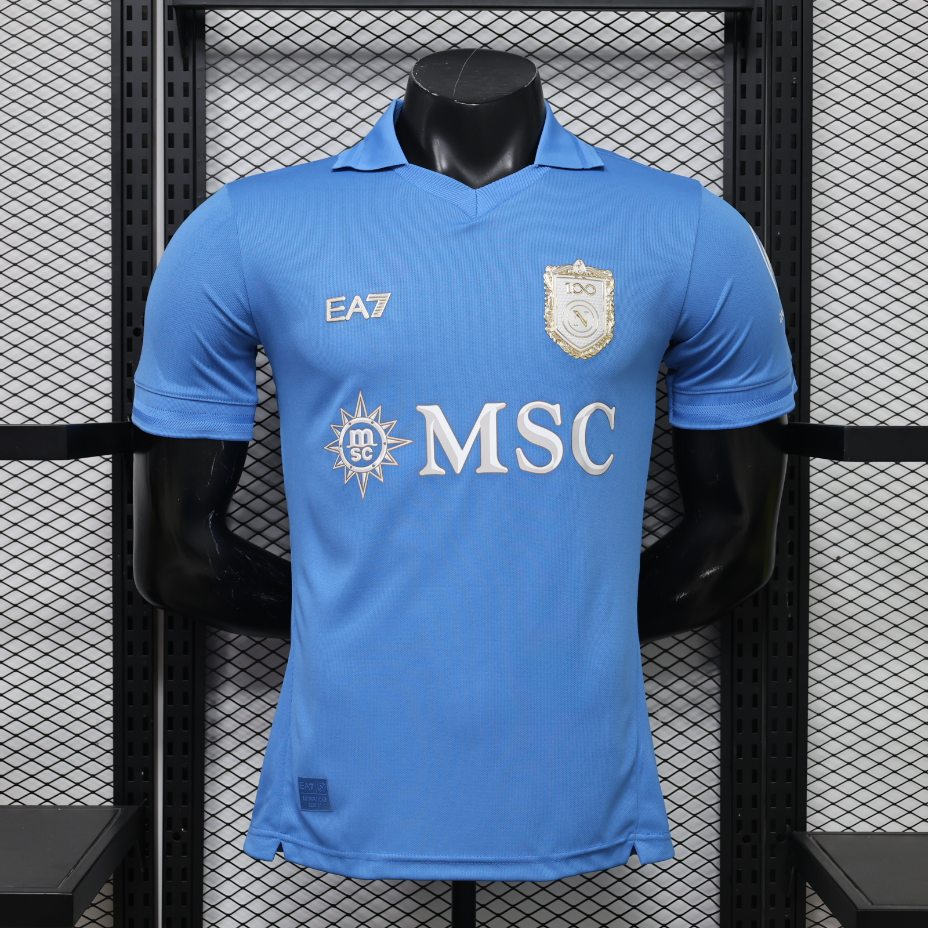 f6f50930 Mens SSC Napoli 2026/27 home Jersey Player Version - Image 1